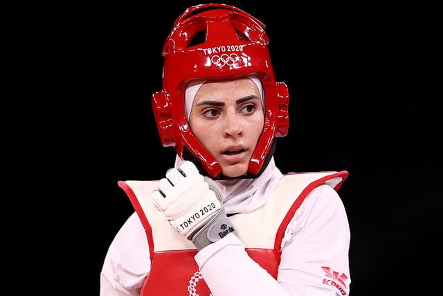 <p>Julyana Al-Sadeq has gone viral for her resemblance to Lady Gaga during the Tokyo Olympics.</p>