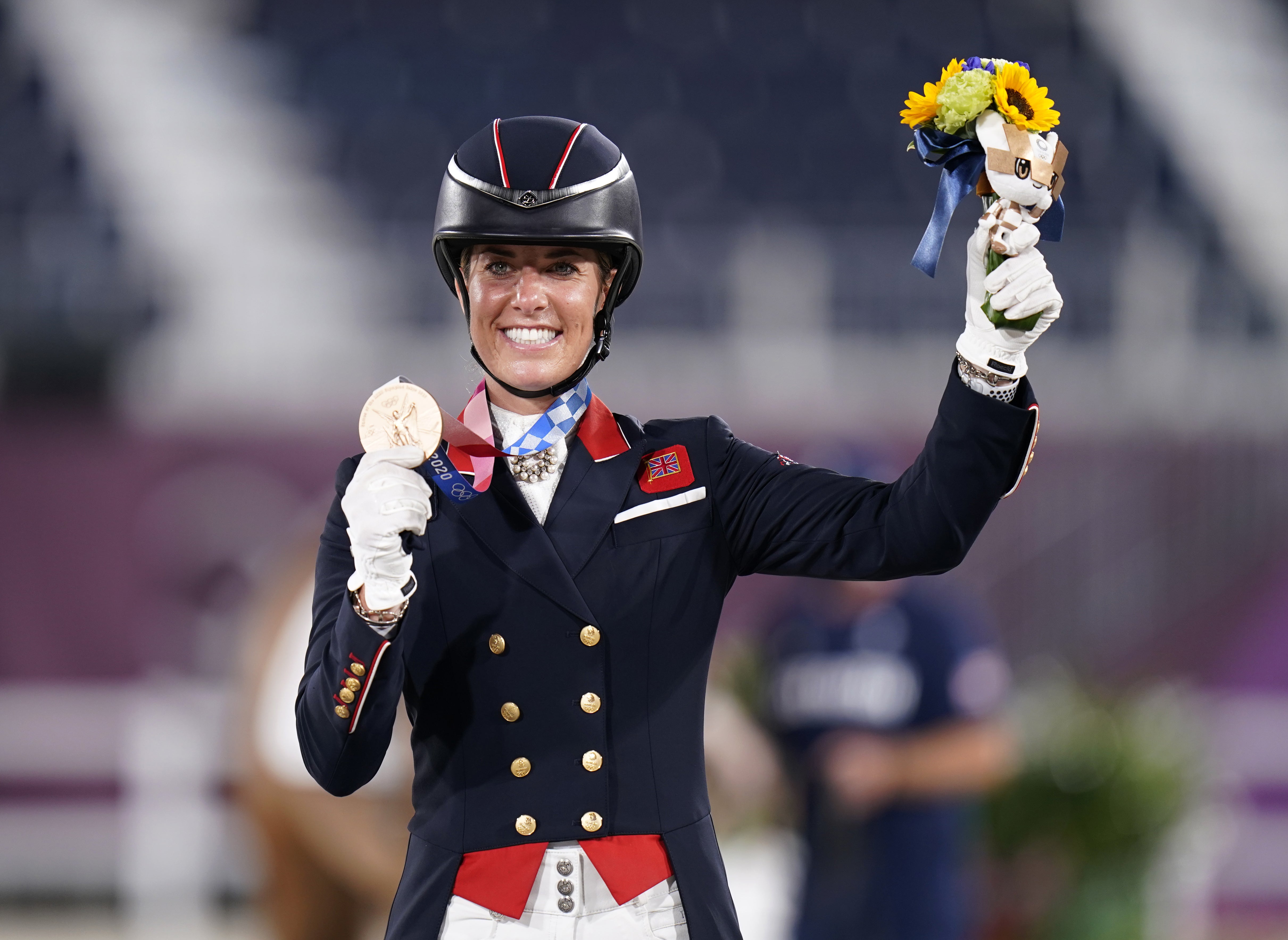 Charlotte Dujardin claimed a sixth Olympic medal