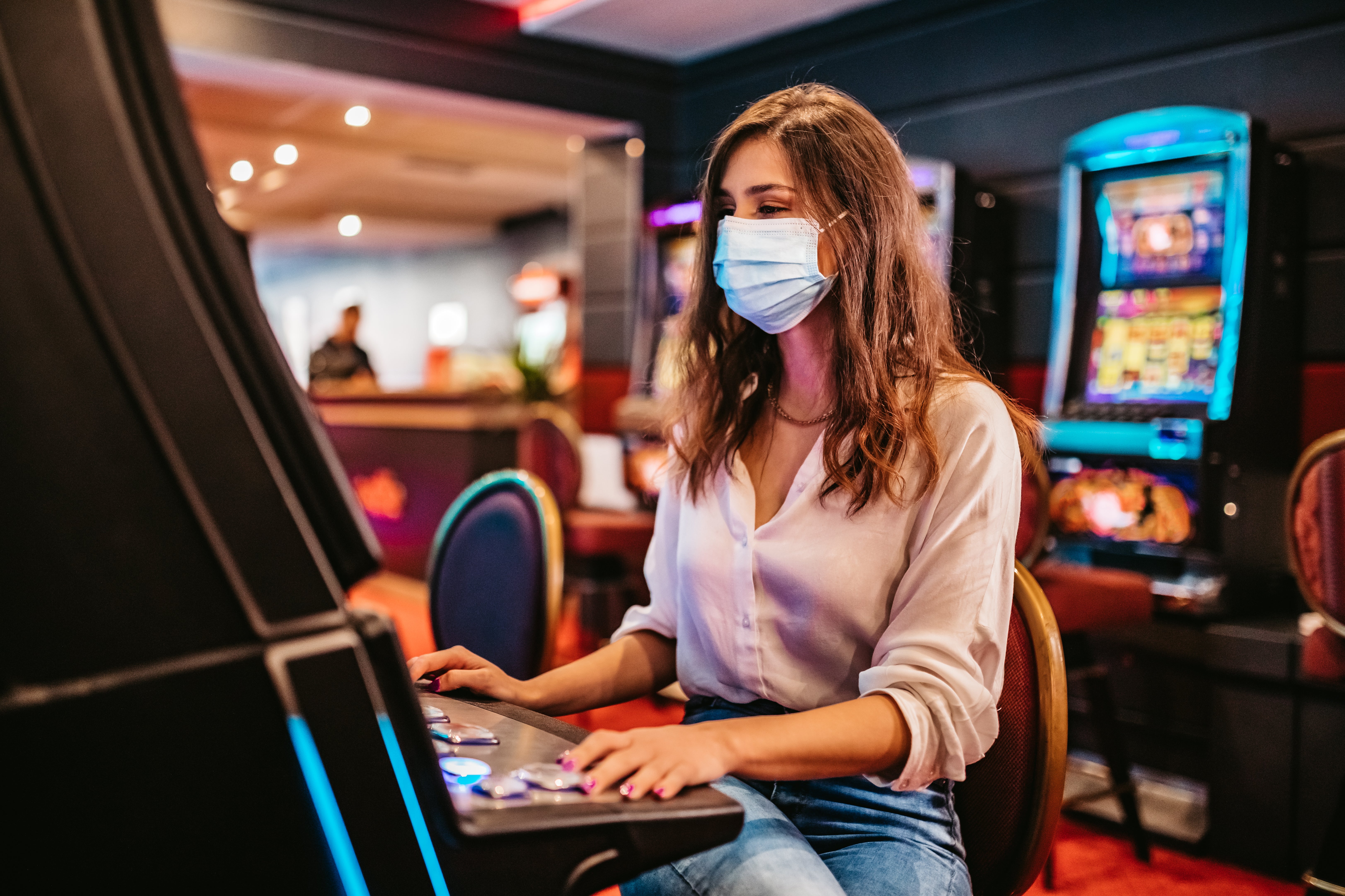 Nevada Casinos are required to have signs about where masks need to be worn