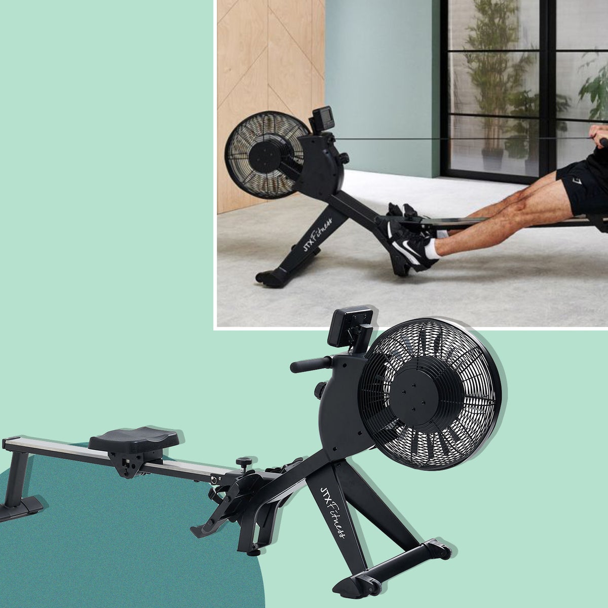 JTX freedom air rowing machine review: A full-body home workout