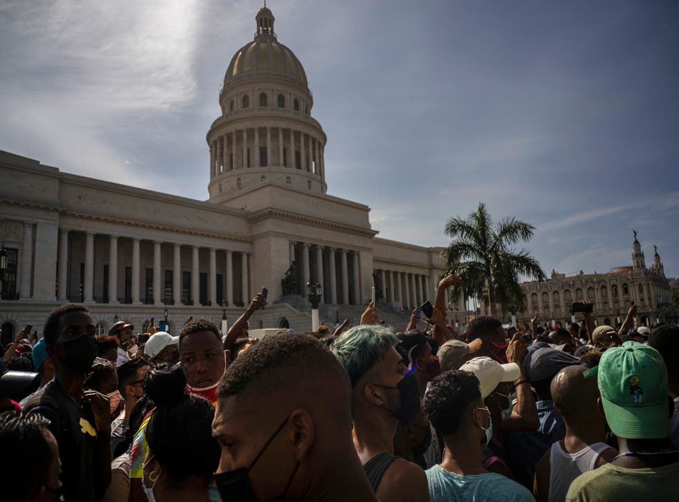 CUBA-PROTESTAS