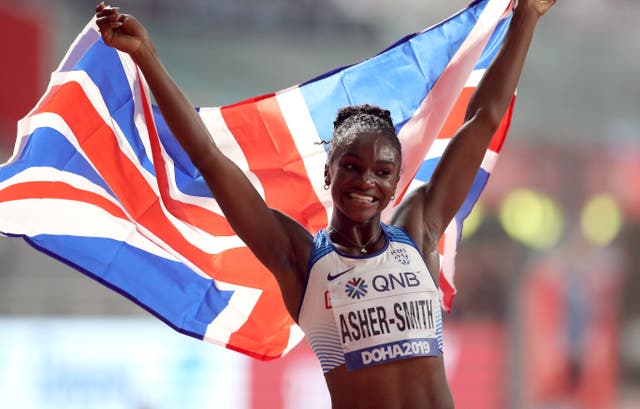 Dina Asher-Smith kicks off her Olympic campaign on Friday (Martin Rickett/PA)