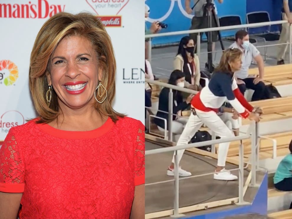 Hoda Kotb cheers on Team USA gymnast Sunisa Lee in viral Olympics video