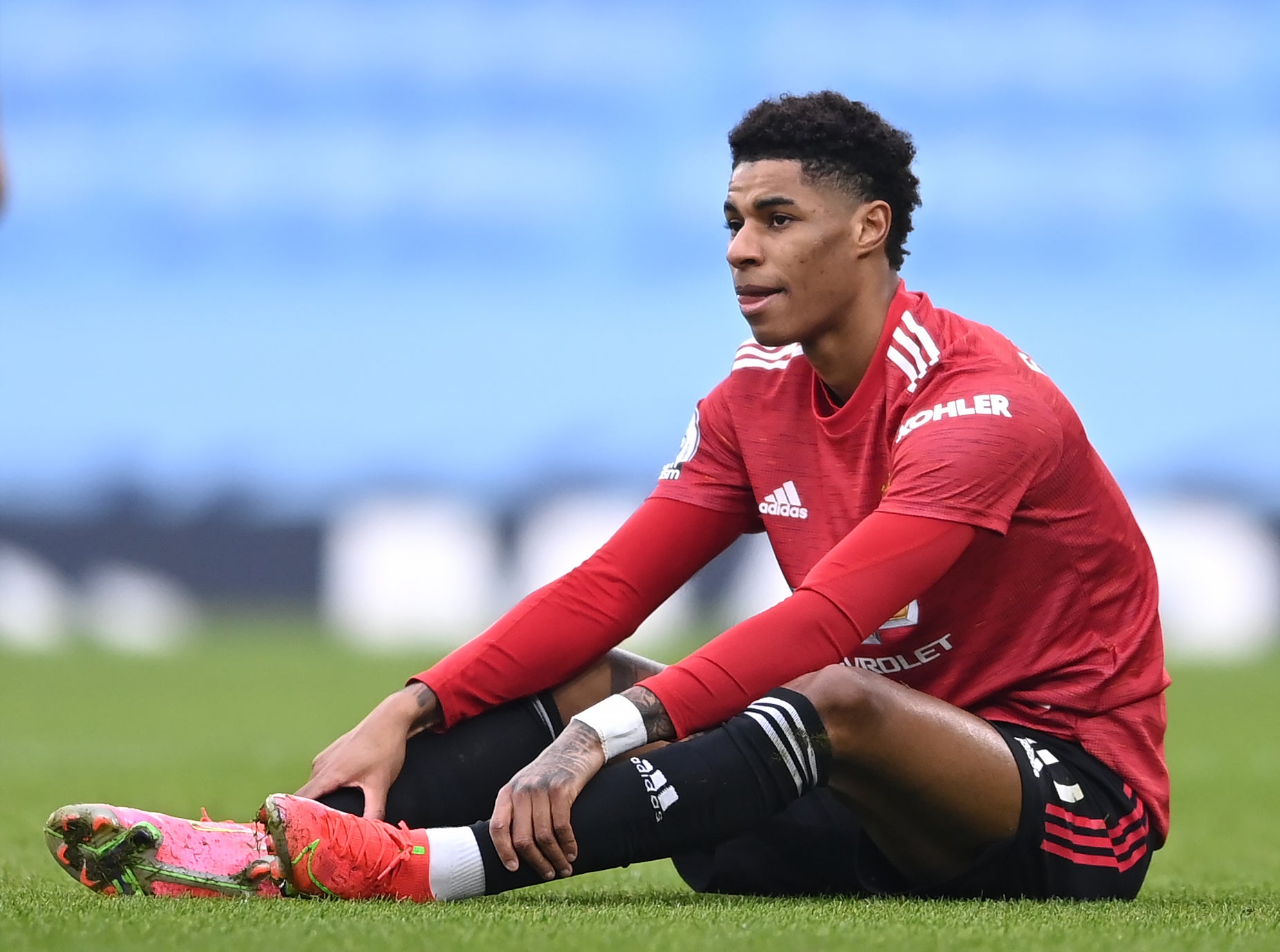 Manchester United have yet to decide over shoulder surgery for Marcus Rashford (Laurence Griffiths/PA)