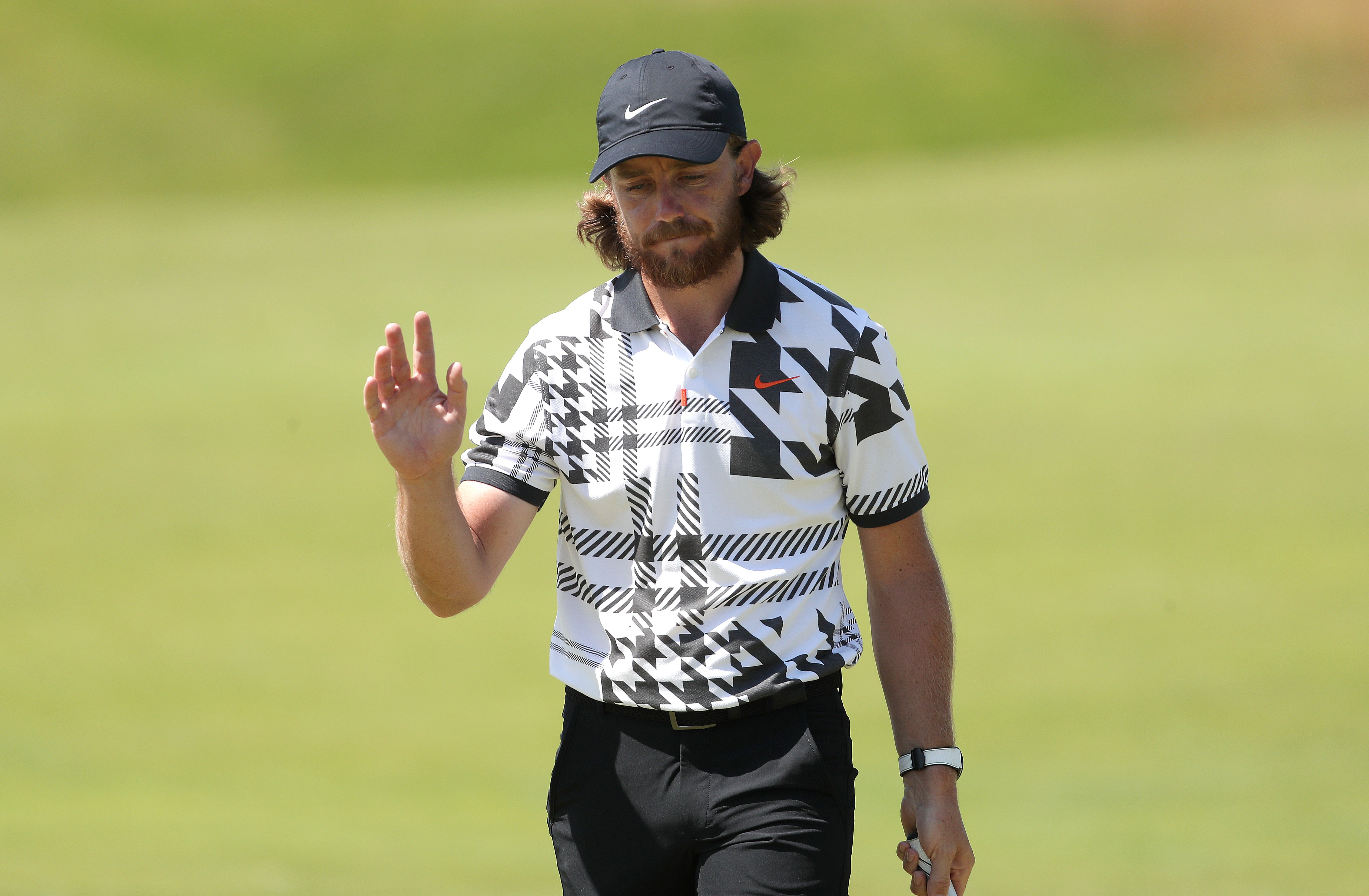 Tommy Fleetwood admitted a hairdryer is not the secret behind his locks (Richard Sellers/PA)
