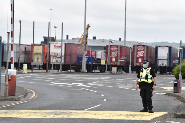 <p>The Northern Ireland Protocol avoids a hard border in Ireland </p>