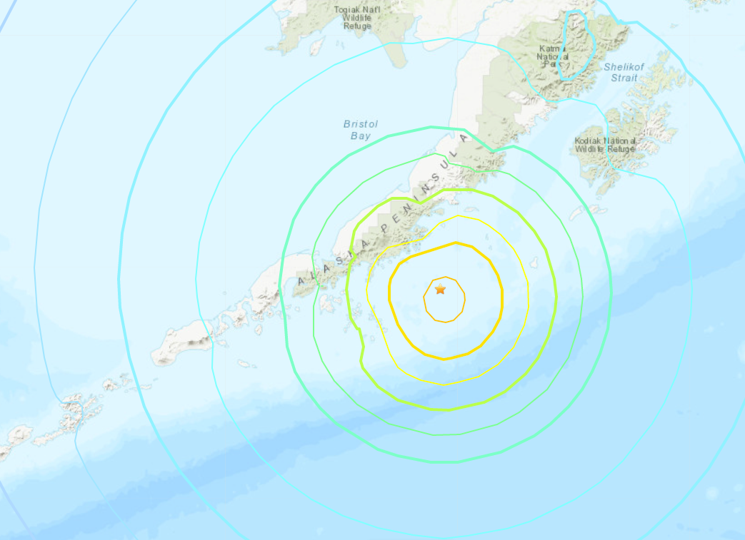 Alaska earthquake: Tsunami warning as 8.2-magnitude tremor strikes off coast