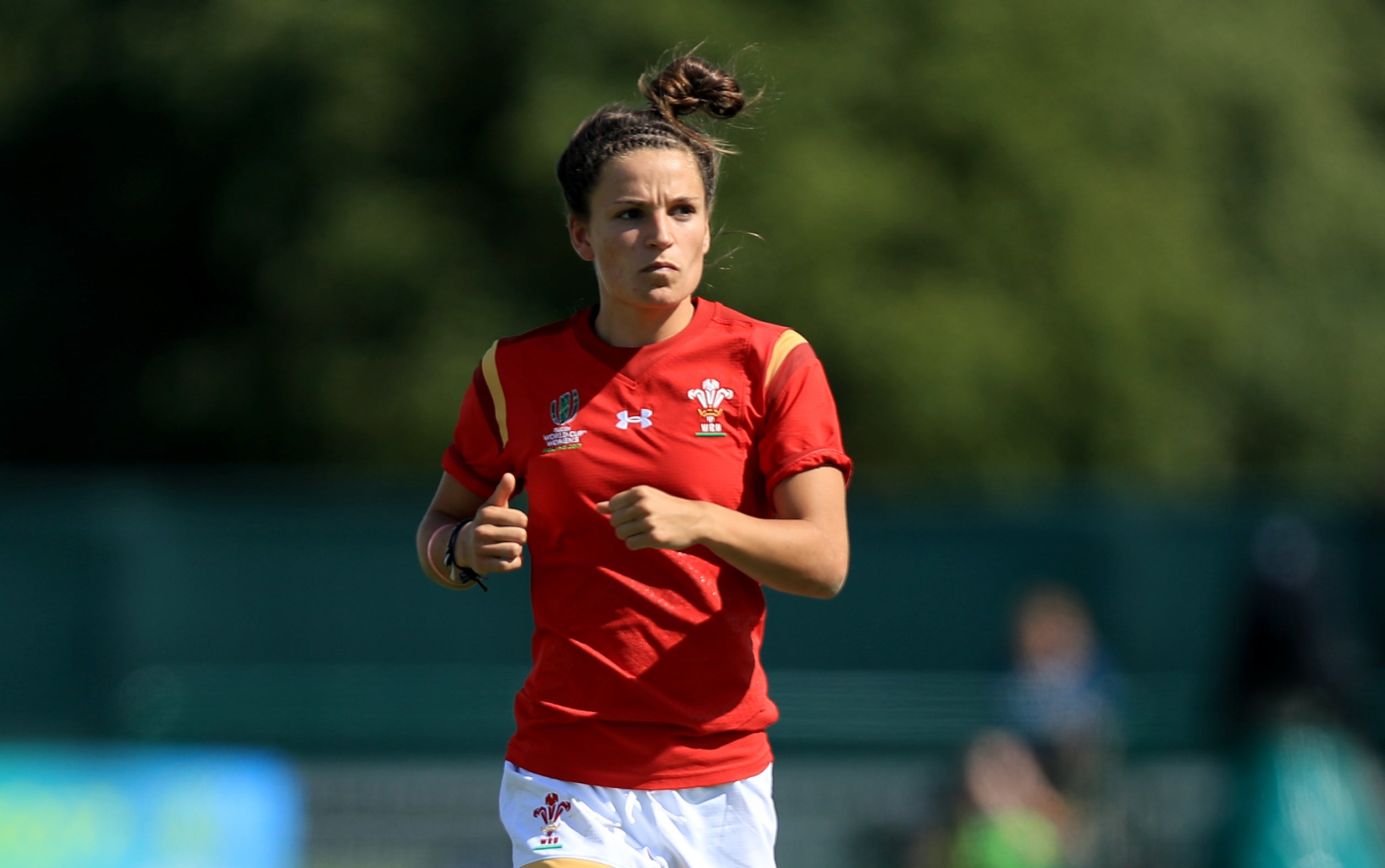 Jasmine Joyce, pictured playing for Wales, was part of the Team GB side beaten by New Zealand (Donall Farmer/PA)