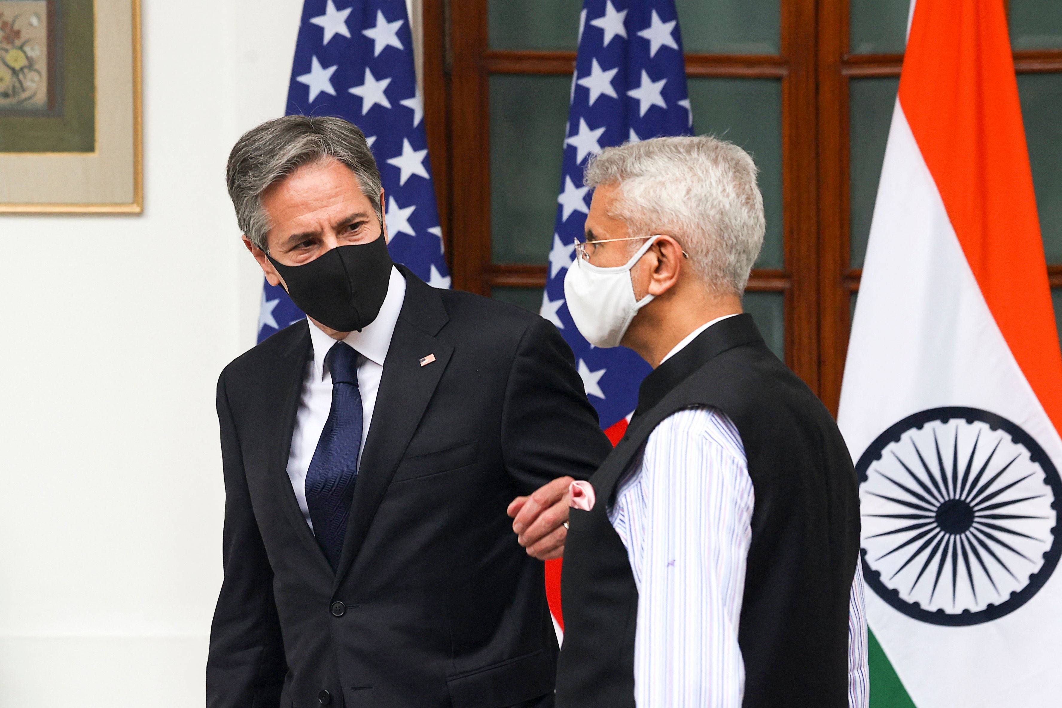 Mr Blinken thought to reassure India over Afghanistan