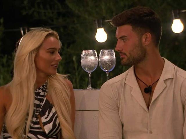 <p>‘Love Island’ stars Lillie and Liam</p>