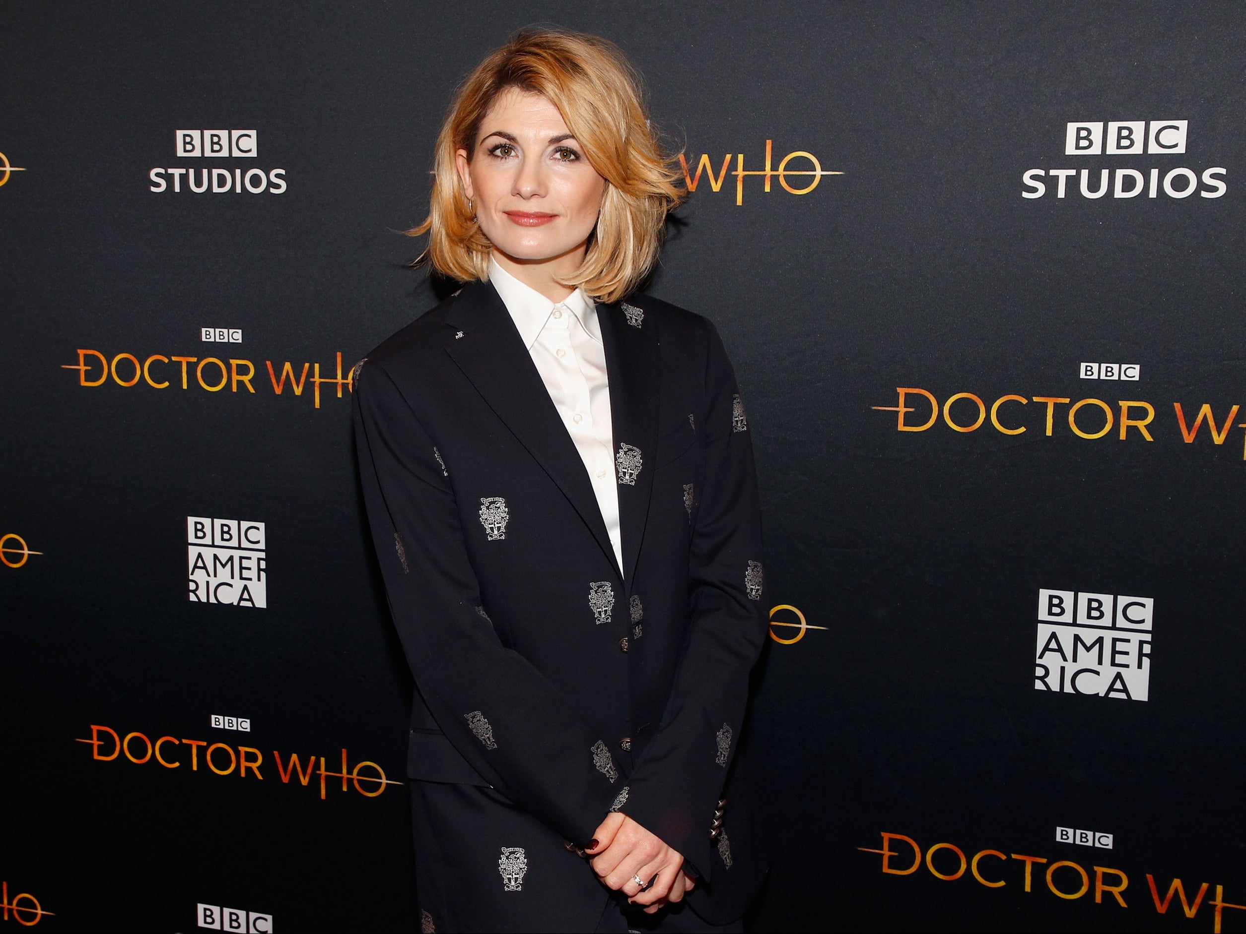 <p>Jodie Whittaker attends a Doctor Who screening and Q&A at the Paley Center for Media on 5 January 2020 in New York City</p>
