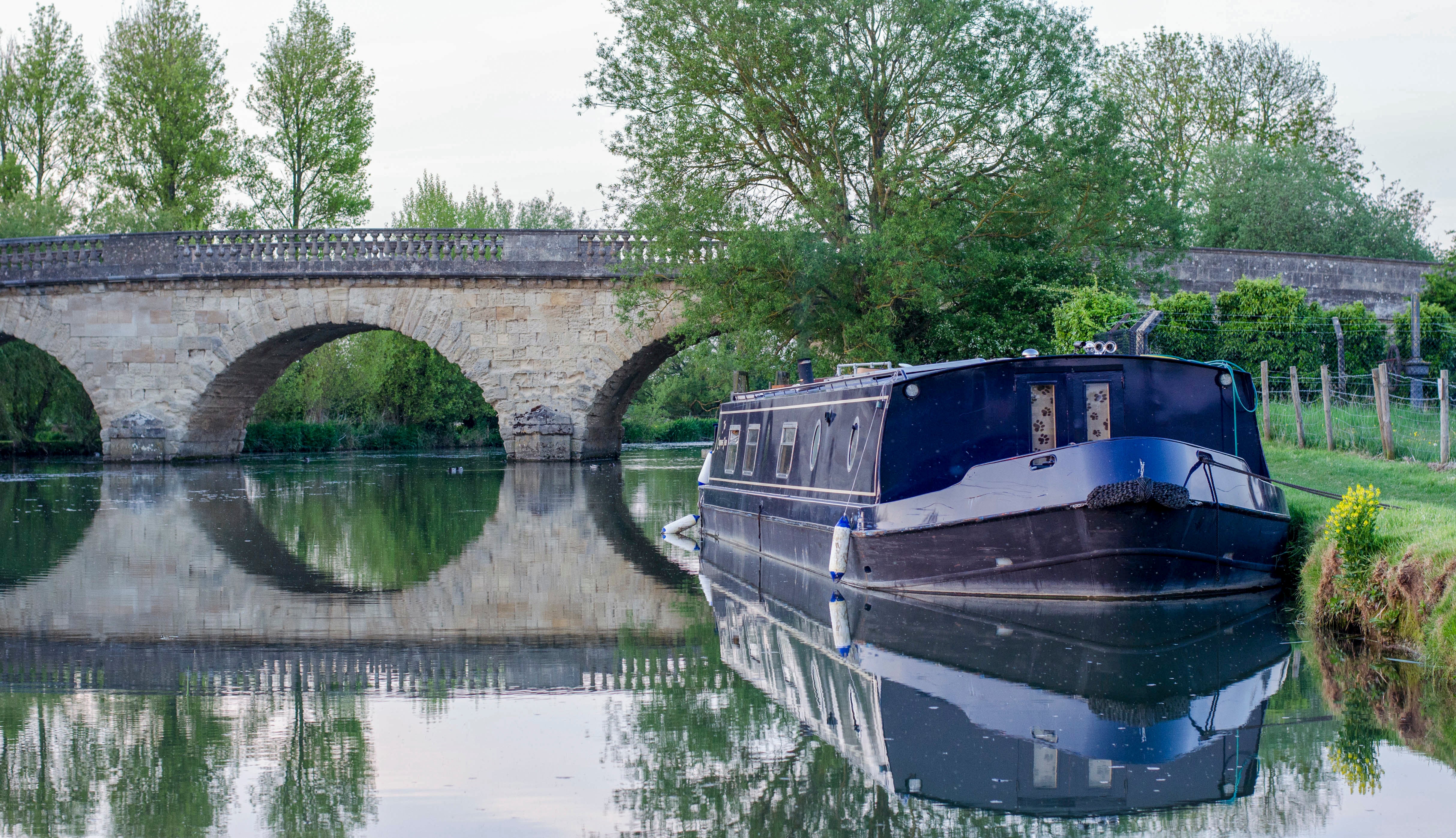 ‘It’s become a little haven really during the coronavirus – living on a narrowboat and keeping yourself to yourself’