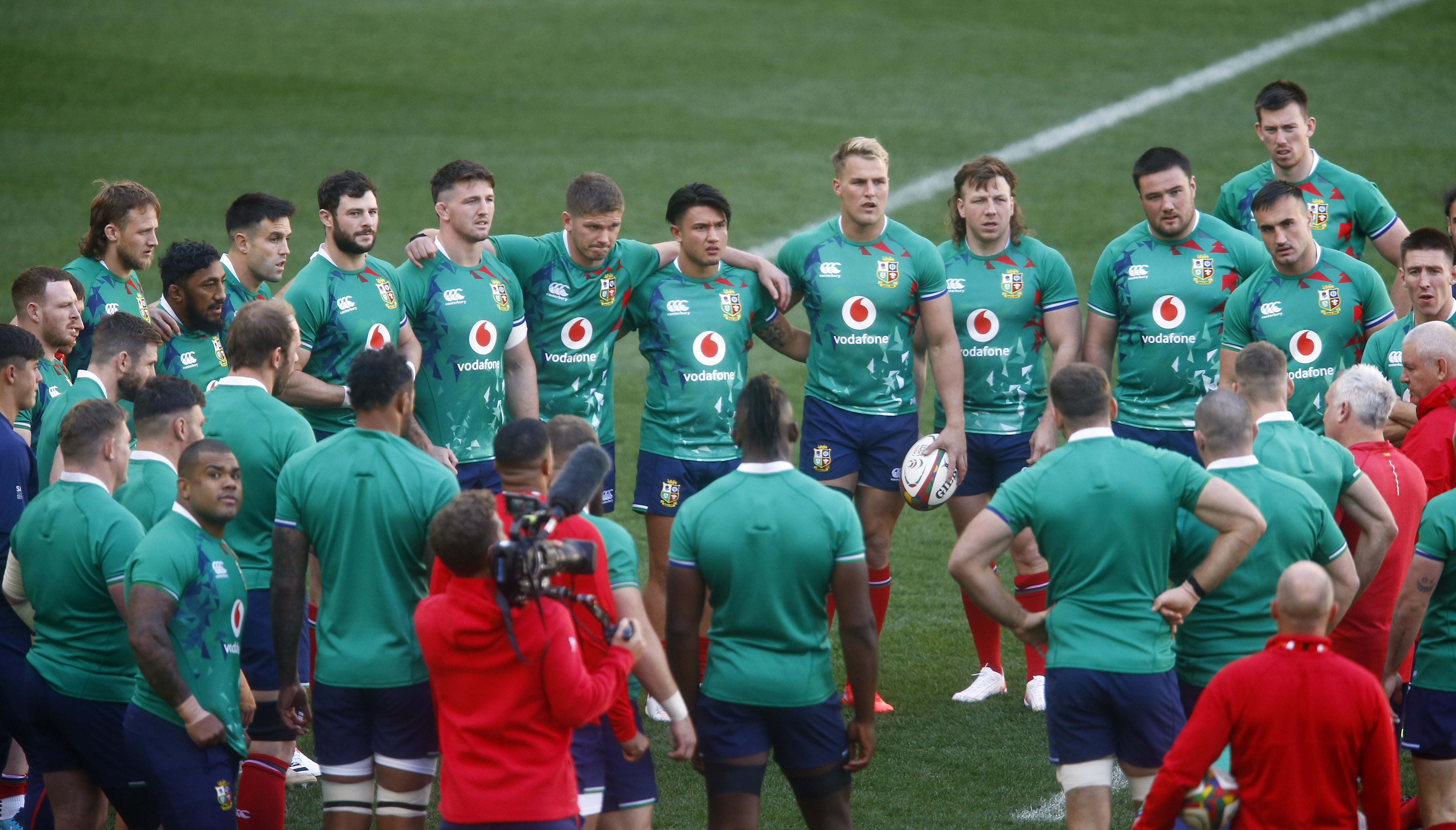 The Lions also come under fire from Rassie Erasmus (Steve Haag/PA)