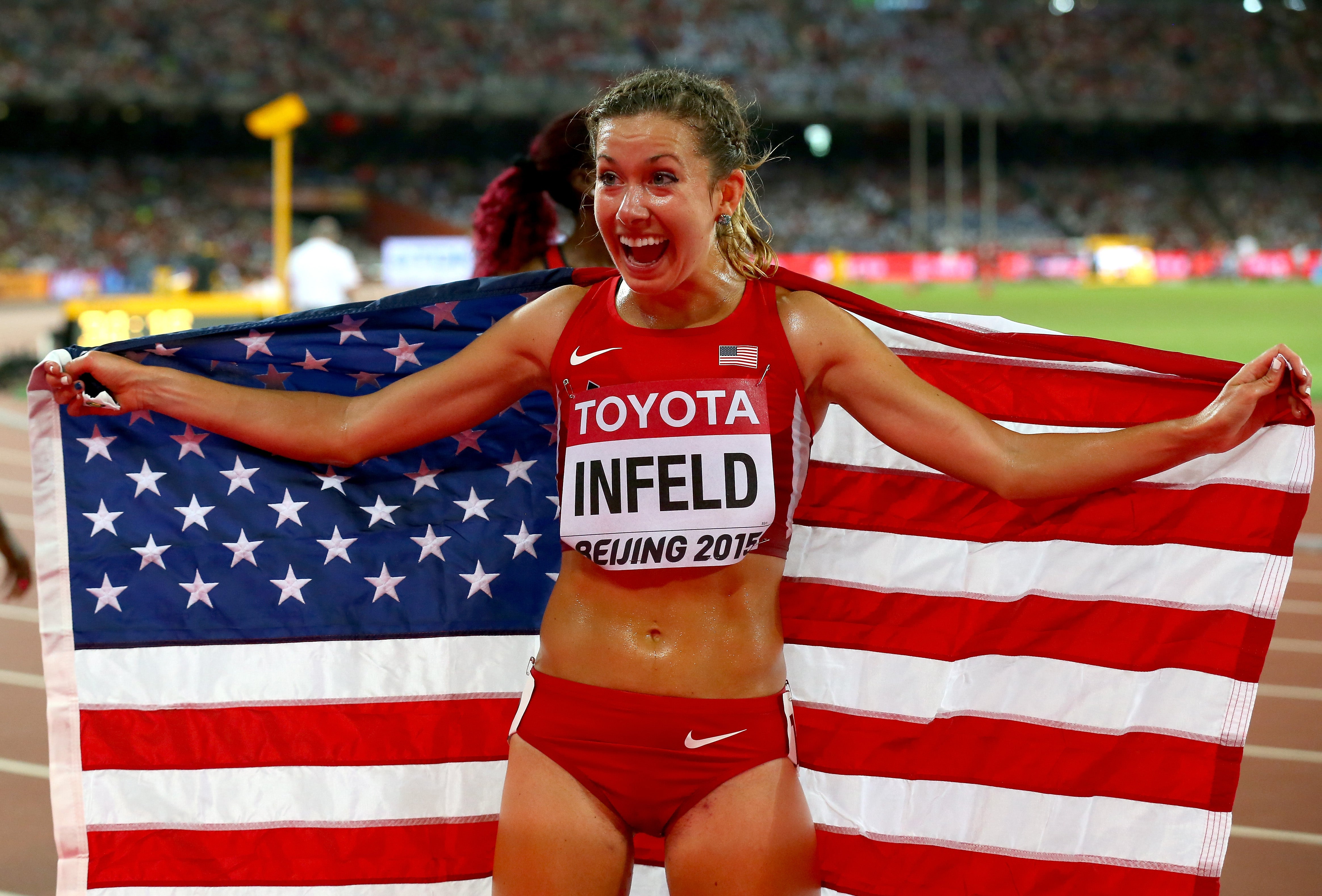 Emily Infield’s dream of qualifying for a second Olympic Games was shattered by an alleged stalker