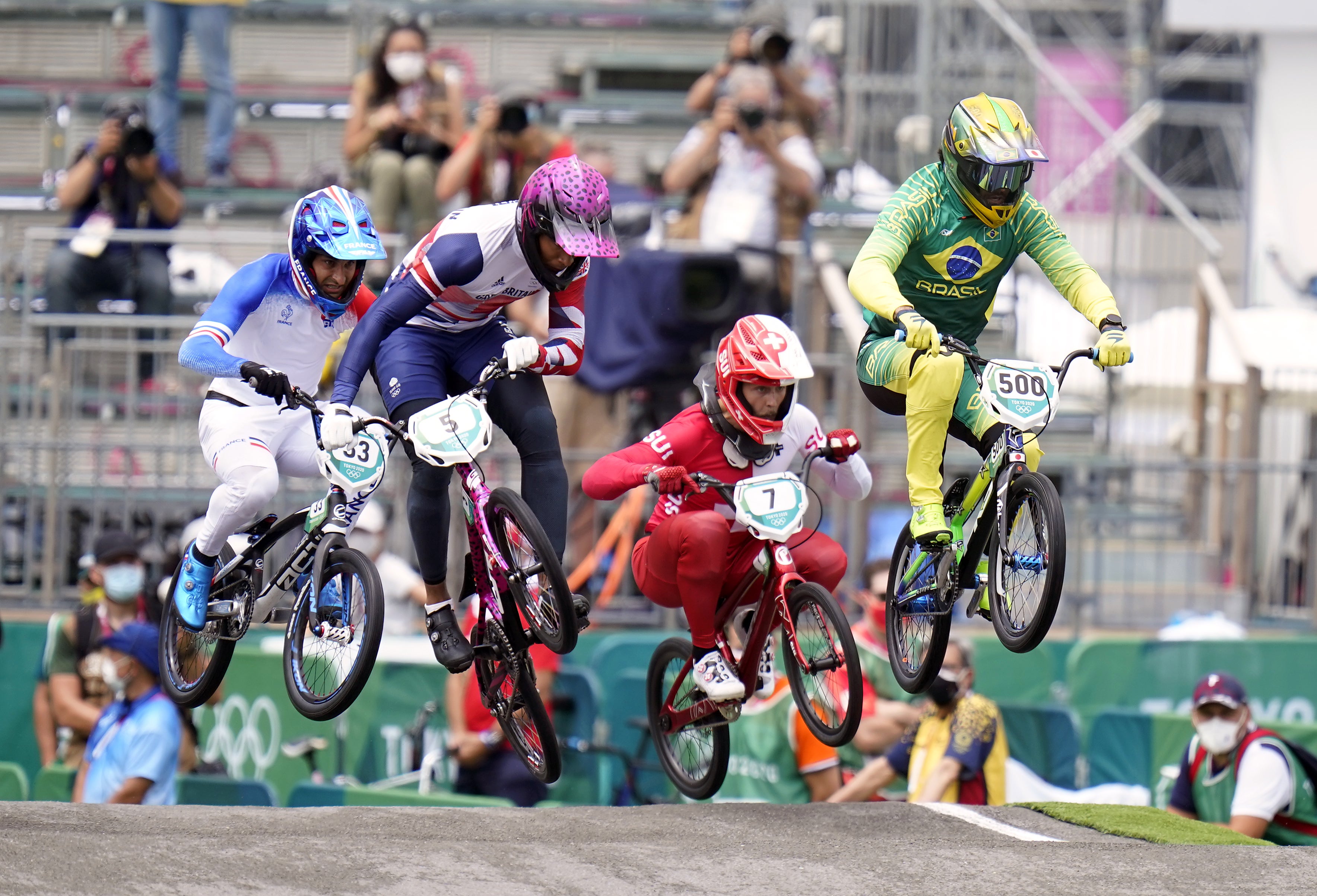 Kye Whyte finished second (Danny Lawson/PA)