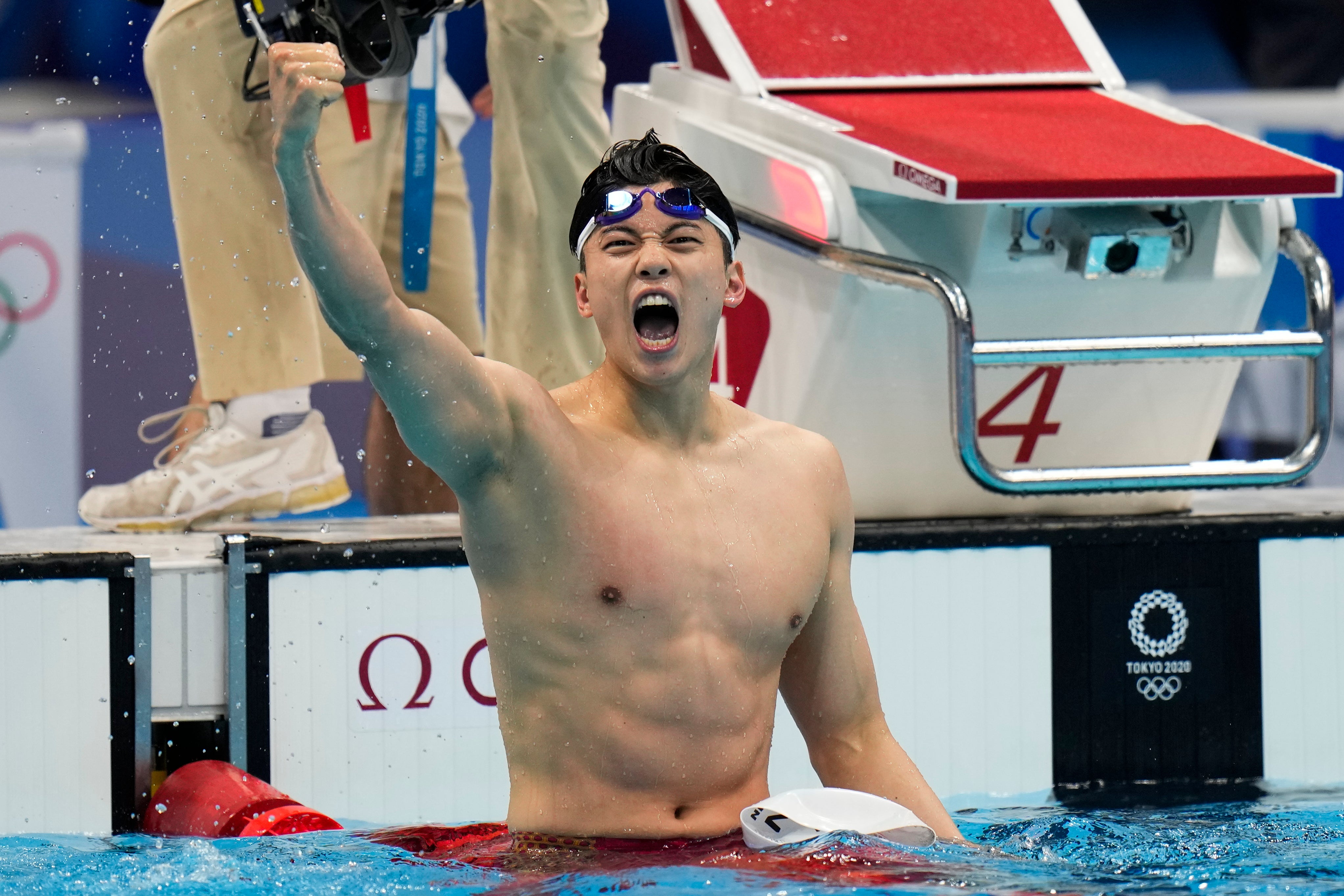 APTOPIX Tokyo Olympics Swimming