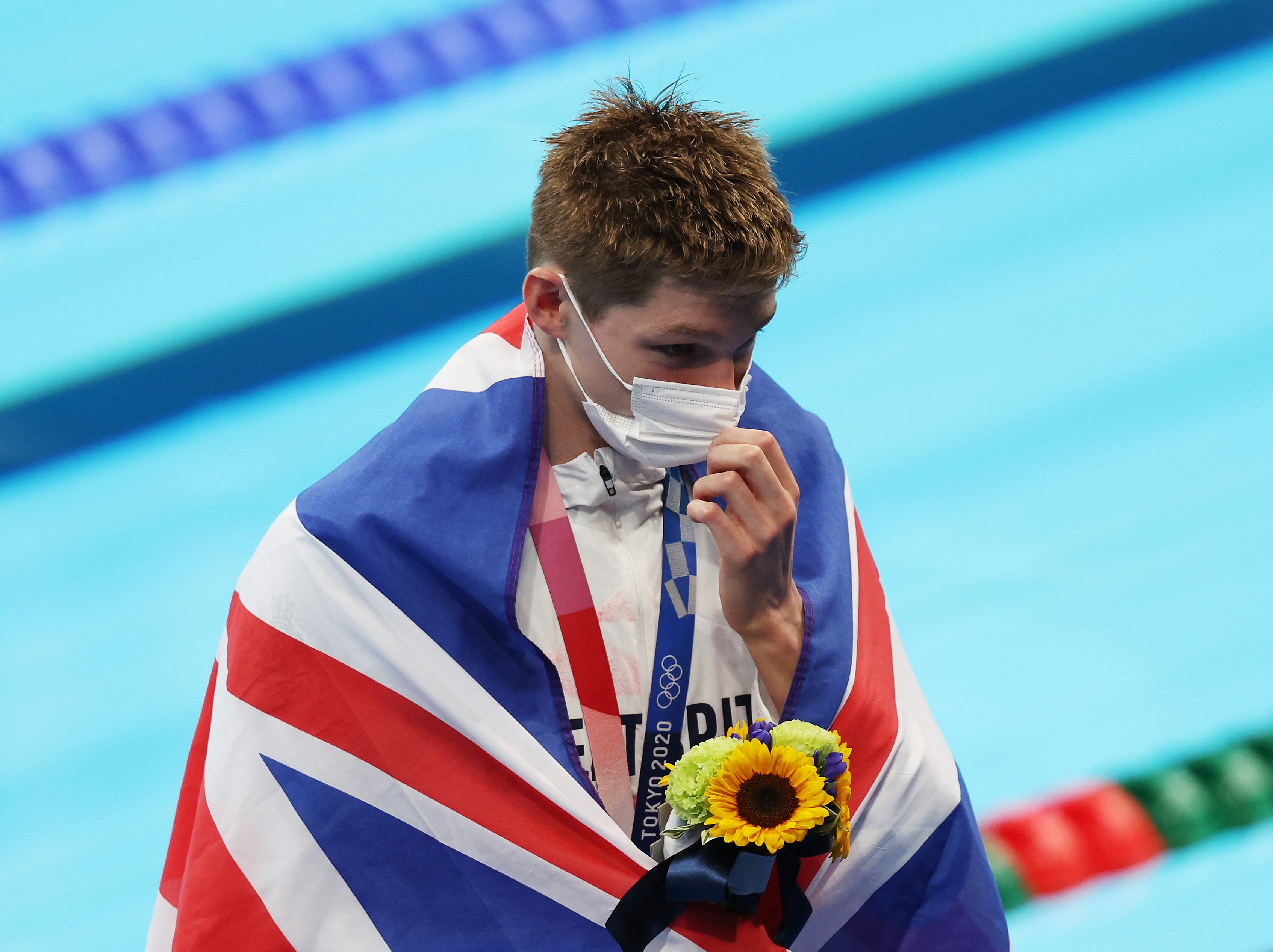 ‘Really gutted’: the Glaswegian came second in the men’s 200m individual medley