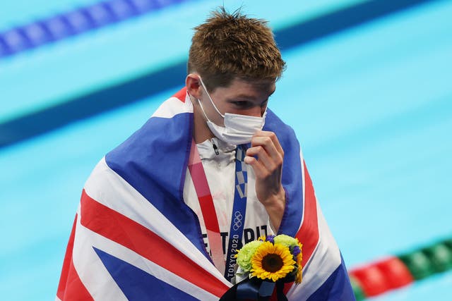 <p>‘Really gutted’: the Glaswegian came second in the men’s 200m individual medley</p>