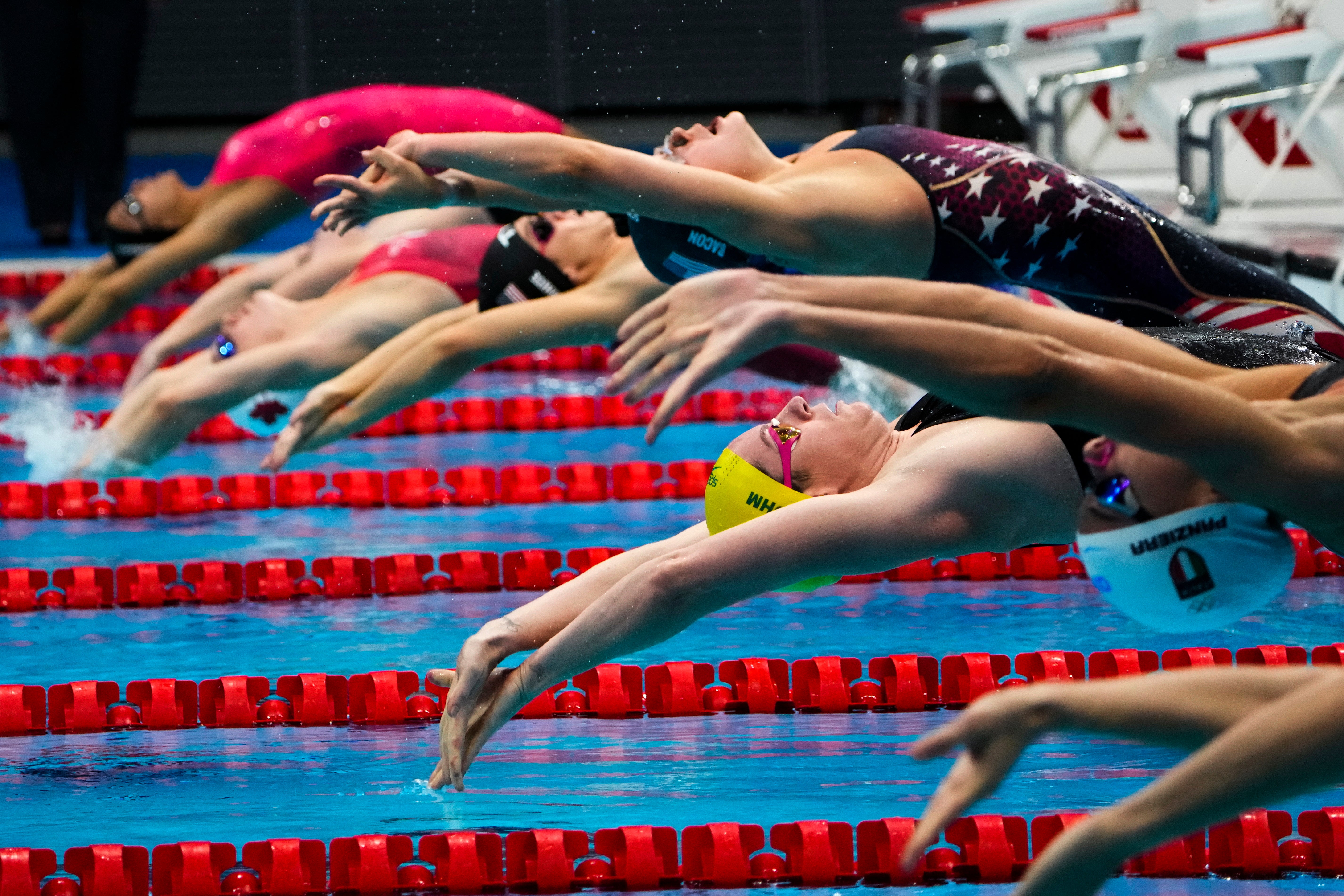 APTOPIX Tokyo Olympics Swimming