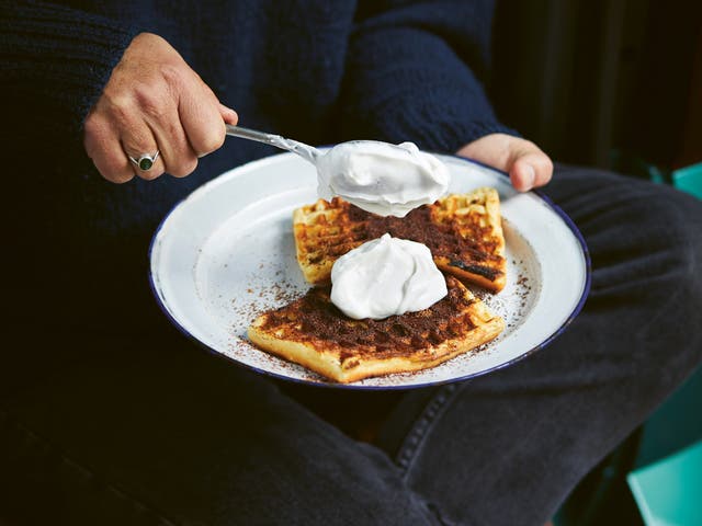 <p>Why have just a marshmallow when you can have coconut waffles?</p>