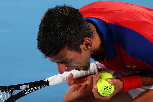 Novak Djokovic reacciona a su derrota por Alex Zverev