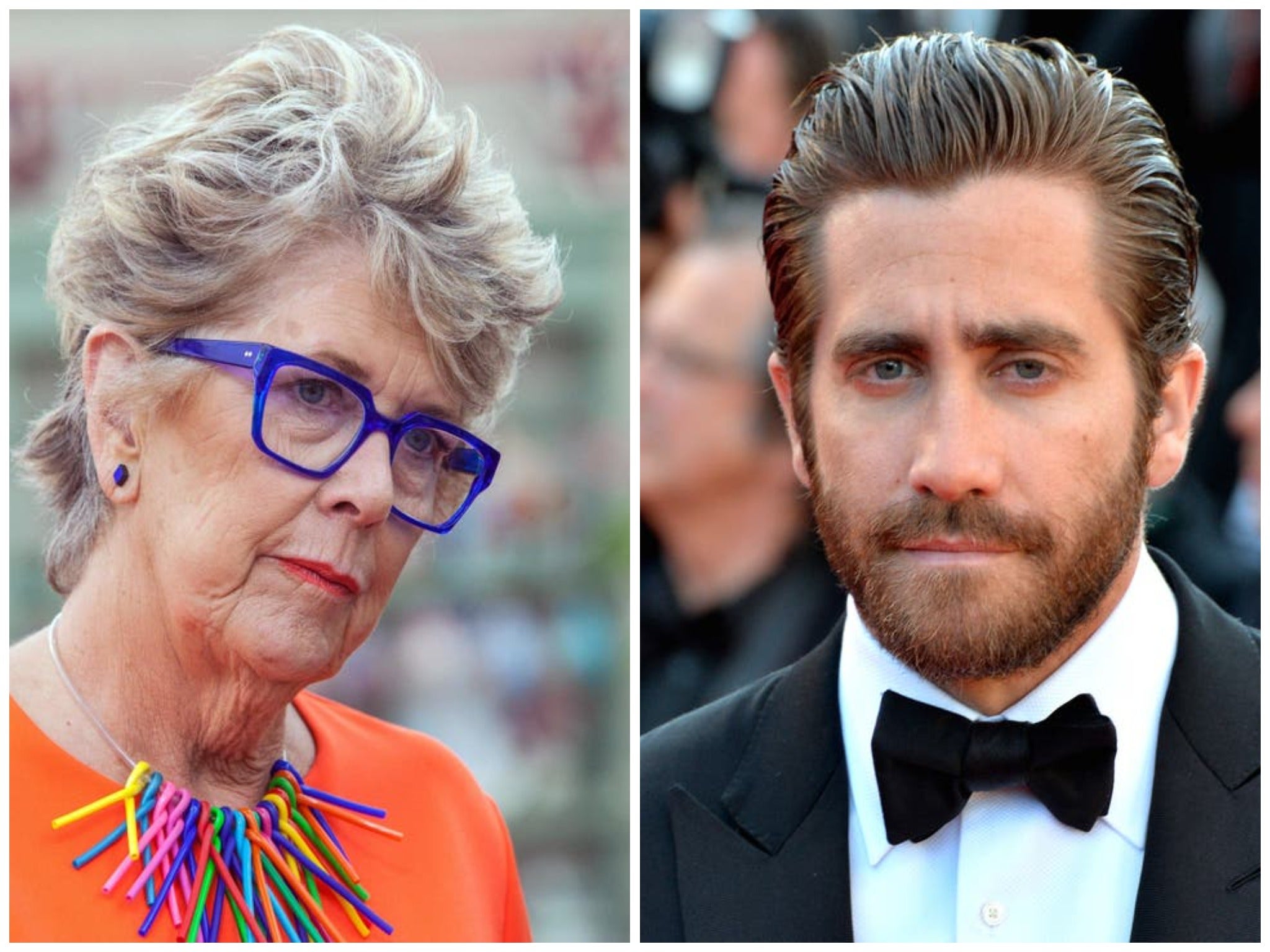 <p>Prue Leith Jake Gyllenhaal</p>