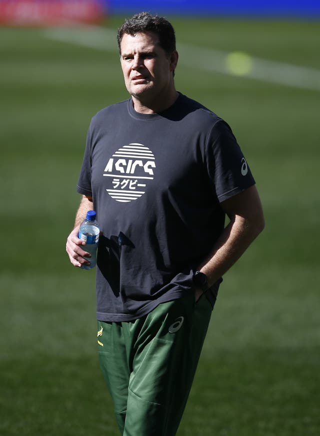 Rassie Erasmus, pictured, has been criticised for his “unacceptable” online rant against referee Nic Berry (Steve Haag/PA)