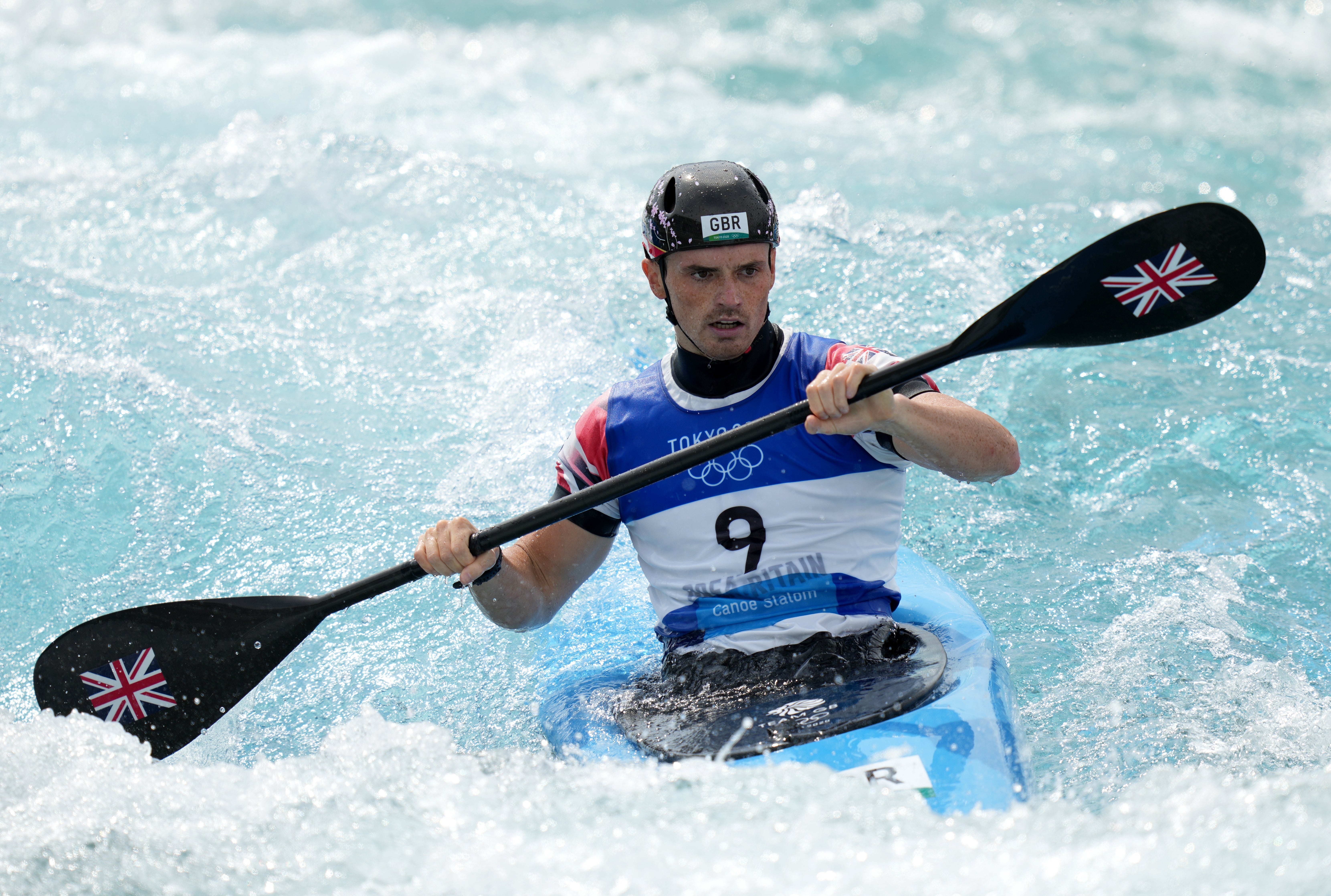 Bradley Forbes-Cryans finished sixth in the K1 canoe slalom (Joe Giddens/PA)