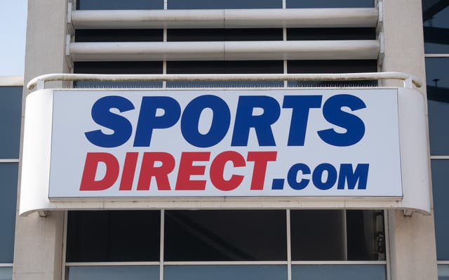 Sports Direct owner Frasers Group will reveal its trading figures for the past year on Thursday (Joe Giddens/PA)