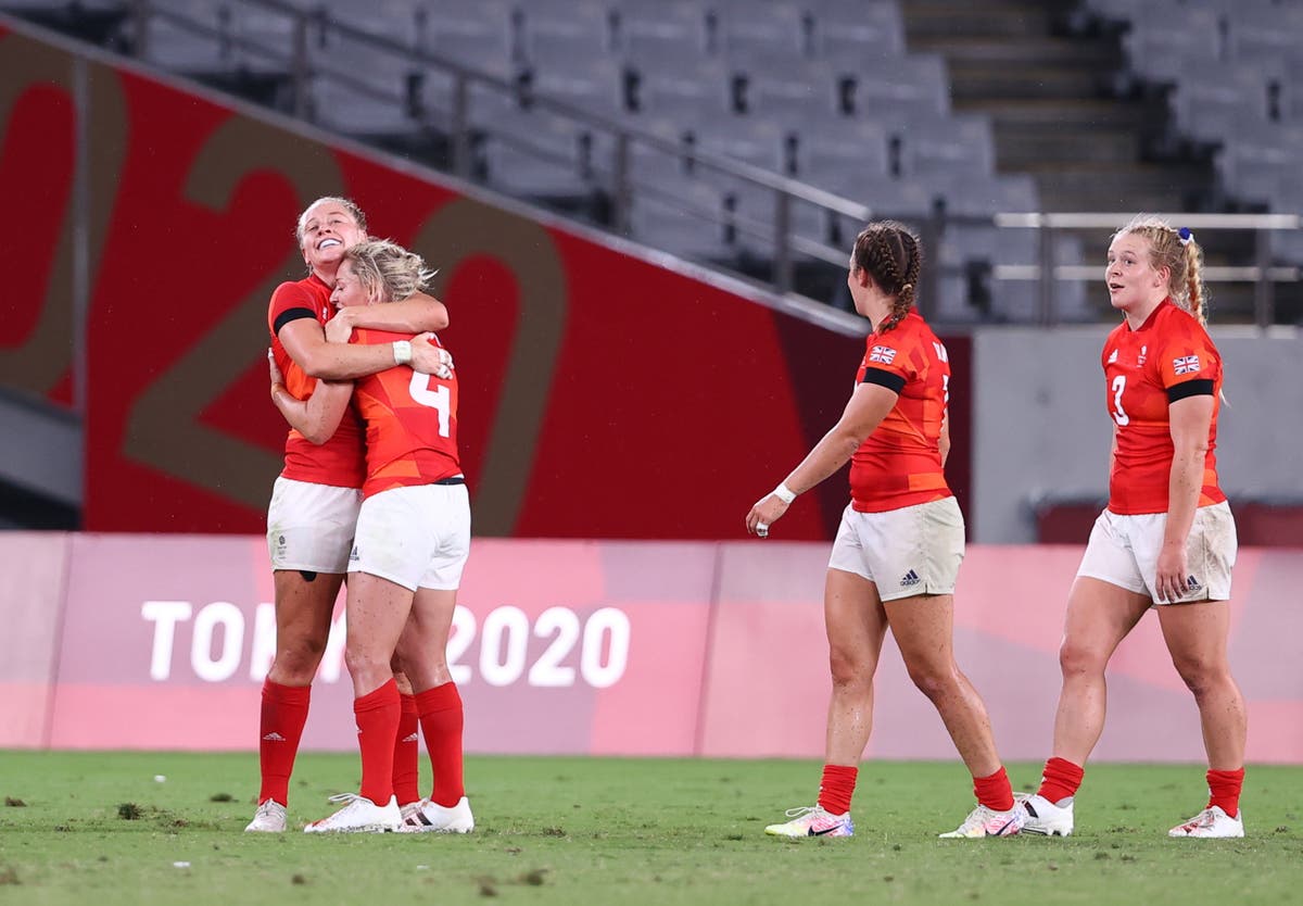 Great Britain’s women one win away from Tokyo Olympics sevens final