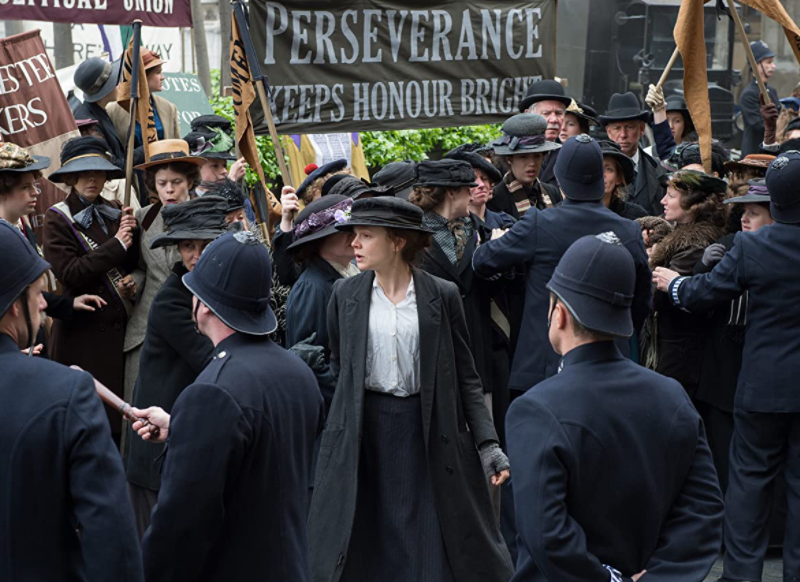 Carey Mulligan leads the ensemble in ‘Suffragette’