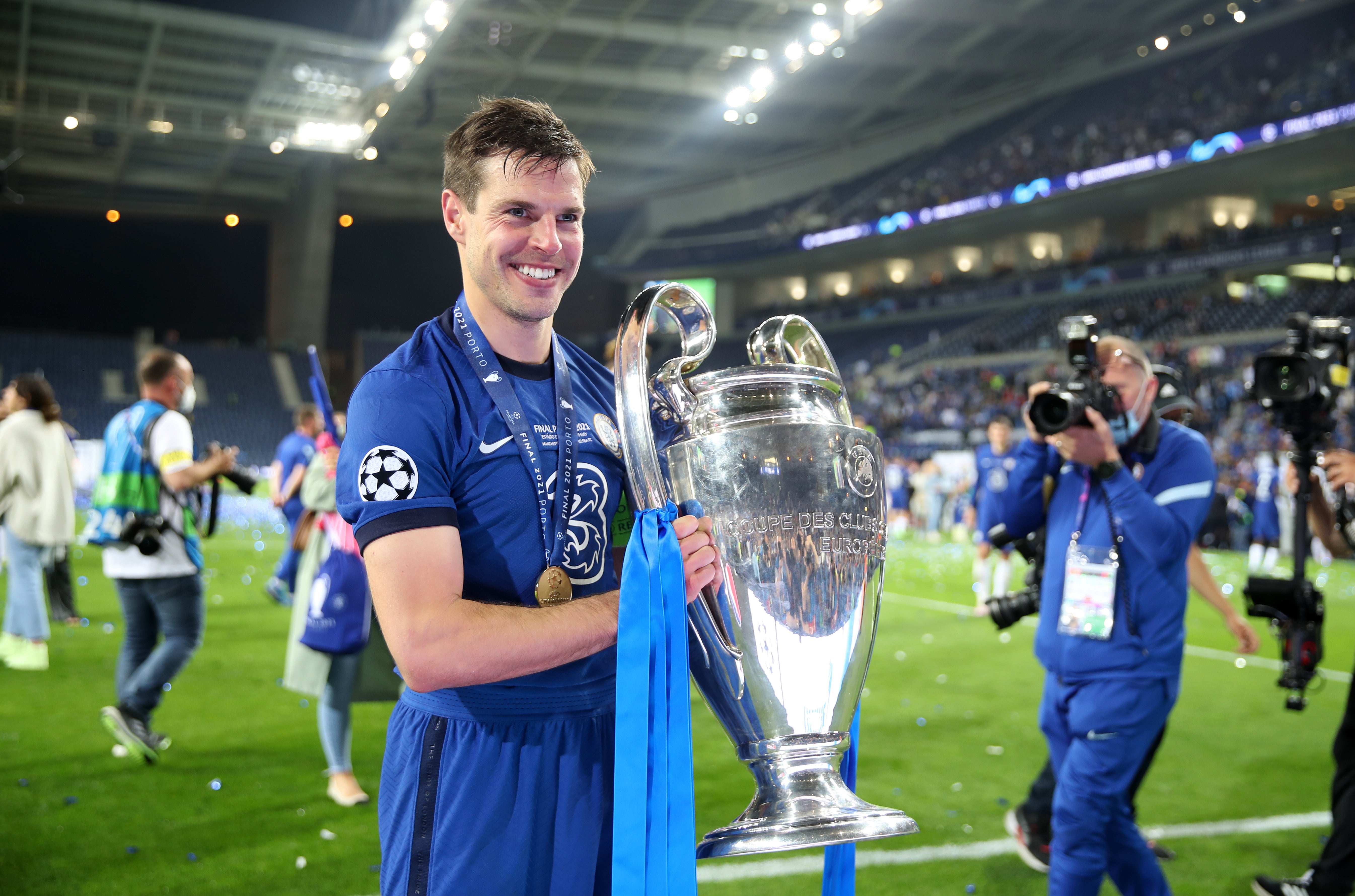 Cesar Azpilicueta captained Chelsea to European success over Manchester City in Portugal (Nick Potts/PA)