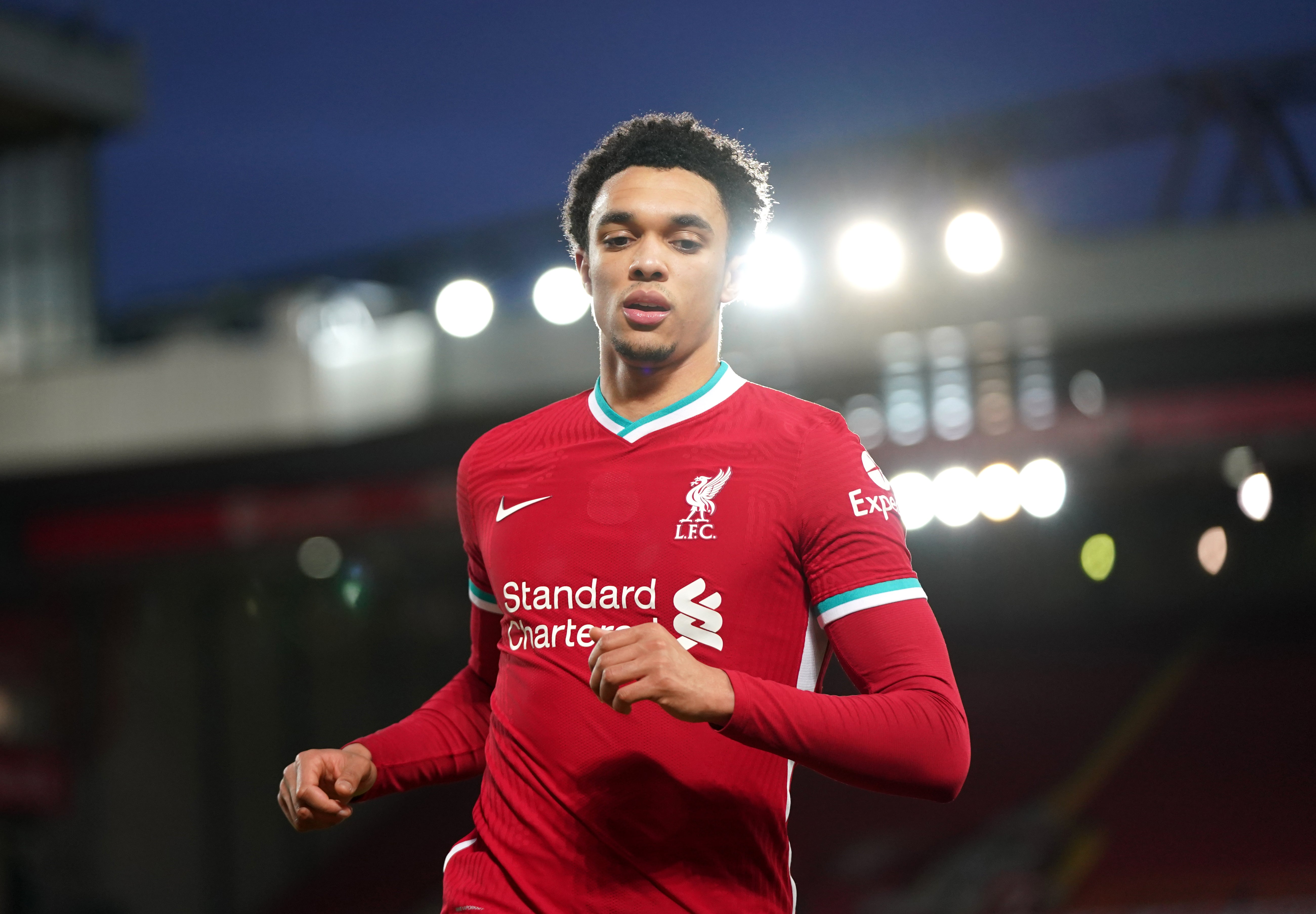 Liverpool’s Trent Alexander-Arnold has signed a new four-year deal (Jon Super/PA)