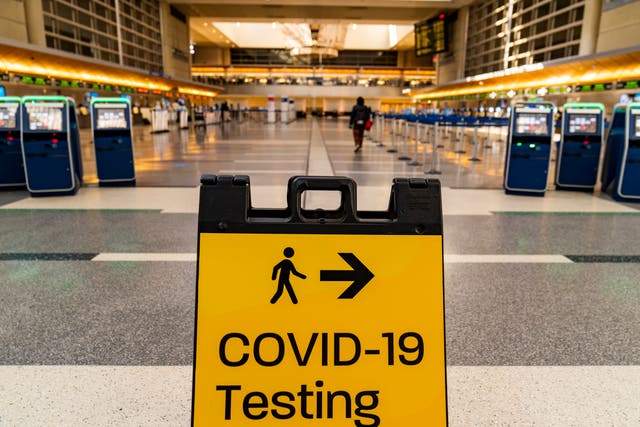 <p>The new testing method could be used at airports </p>