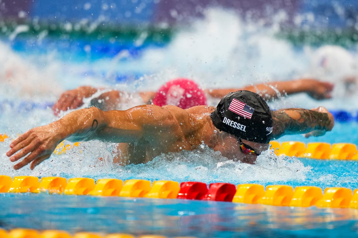 Dressel gana 100 metros mariposa con récord mundial ...