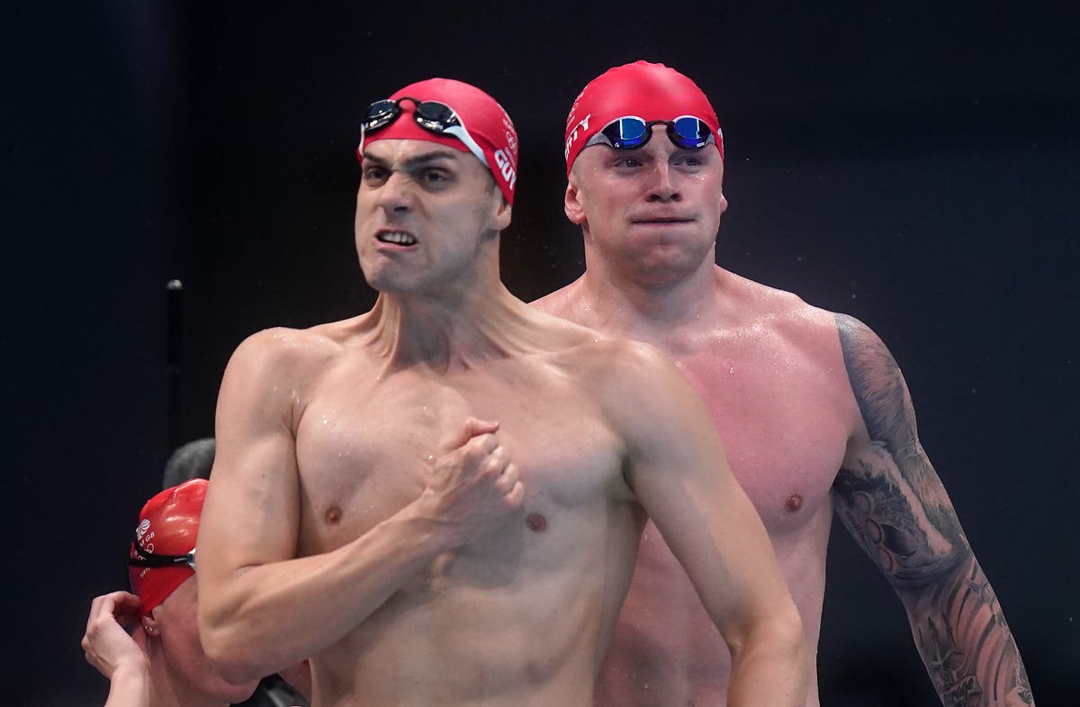 Today at the Olympics: Team GB double up with triathlon and swimming relay golds