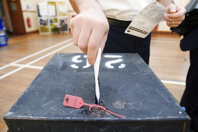 <p>‘Many feel that voting in a safe constituency is a pointless exercise’</p>