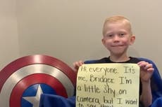 Heroic boy who saved his sister from dog attack feels ‘proud’ of his scars