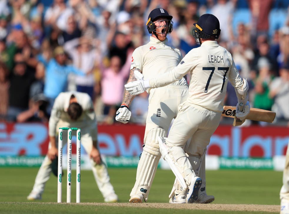 Jack Leach helped Ben Stokes pull off a miraculous Ashes victory at Headingley during the 2019 series (Mike Egerton/PA)