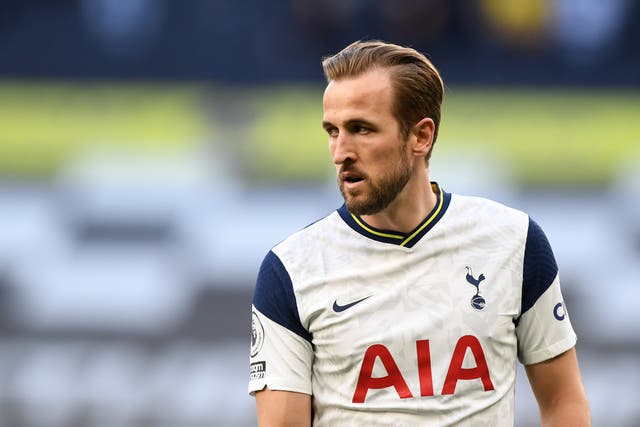 Harry Kane’s future at Tottenham remains in the balance, with Manchester City keen on the striker (Daniel Leal-Olivas/PA)