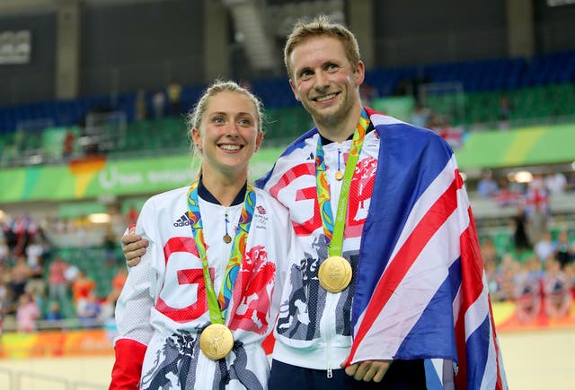 British cycling’s golden couple will look to make history at the Tokyo Olympics next month (David Davies/PA)