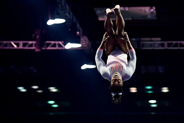 <p>Simone Biles put her own mental health ahead of the competition</p>