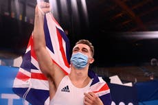 Max Whitlock banishes nerves to grab gold on pommel horse and retain title at Tokyo Olympics