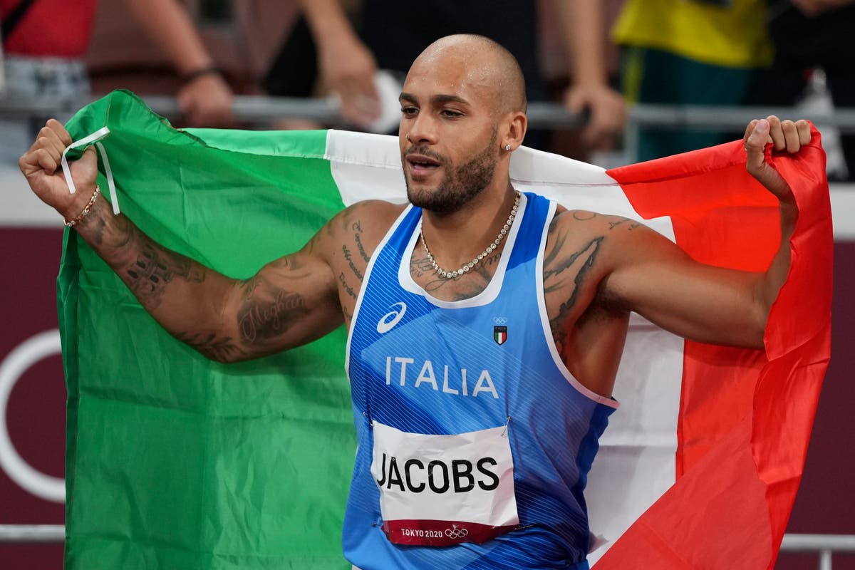 Italian Jacobs takes surprising gold in Olympic 100