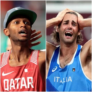 Italy and Qatar share gold in emotional climax to high jump competition