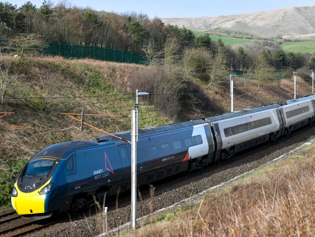 <p>Tickets please: Avanti West Coast express in Cumbria</p>