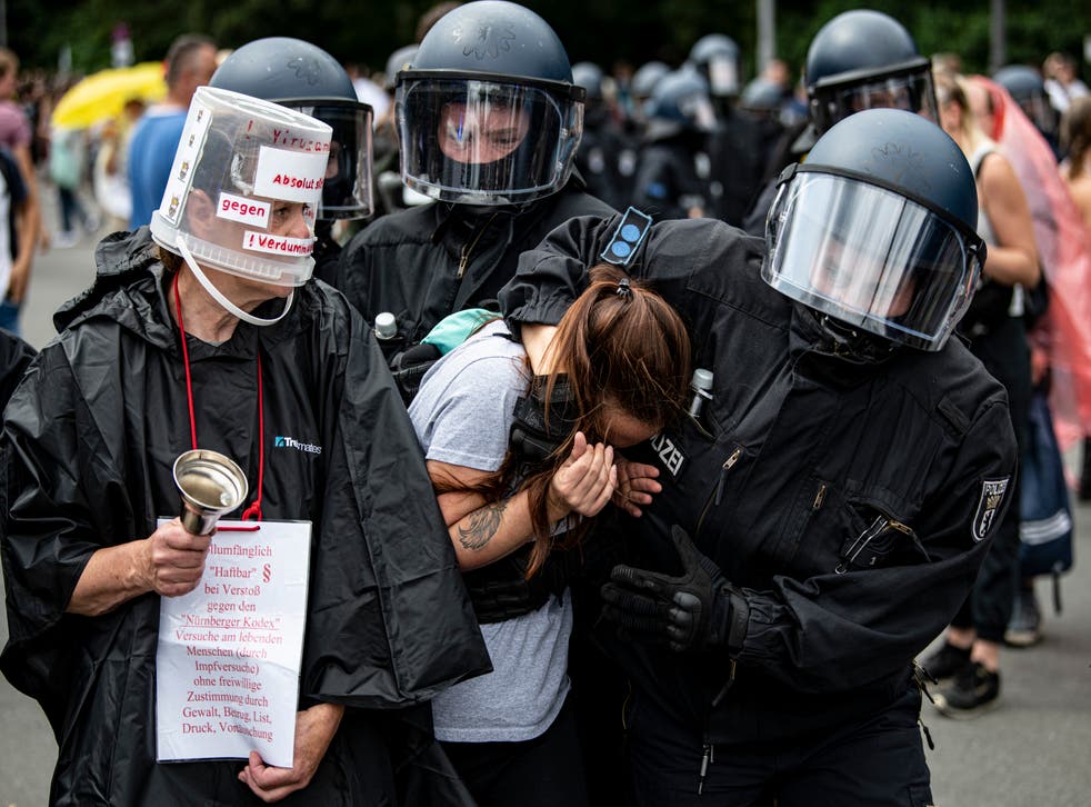 CORONAVIRUS-ALEMANIA-PROTESTAS