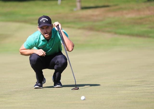 Daniel Gavins on day four of the ISPS Handa World Invitational at Galgorm Castle (Peter Morrison/PA)