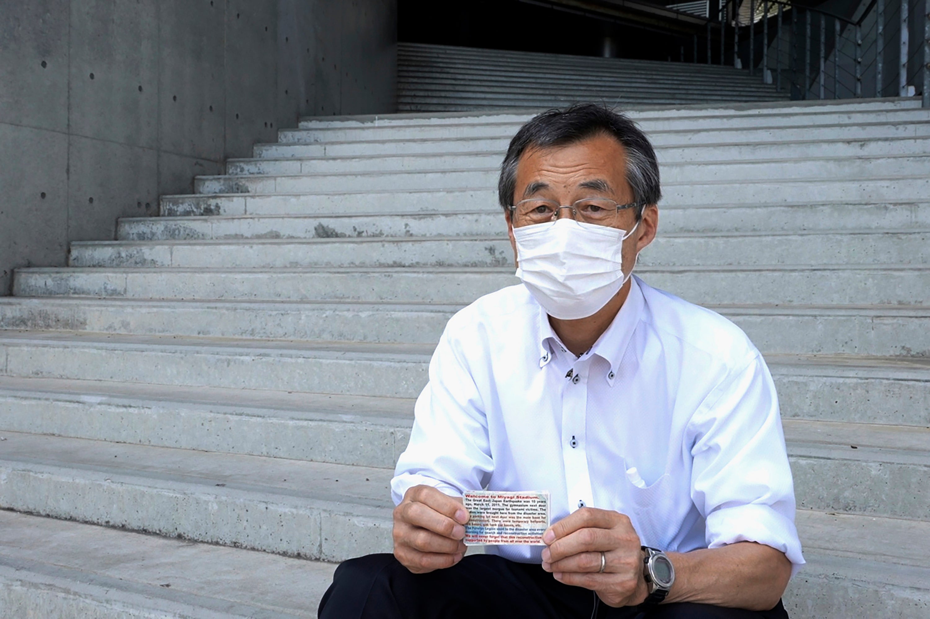 Tokyo Olympics Japan Tsunami Recovery