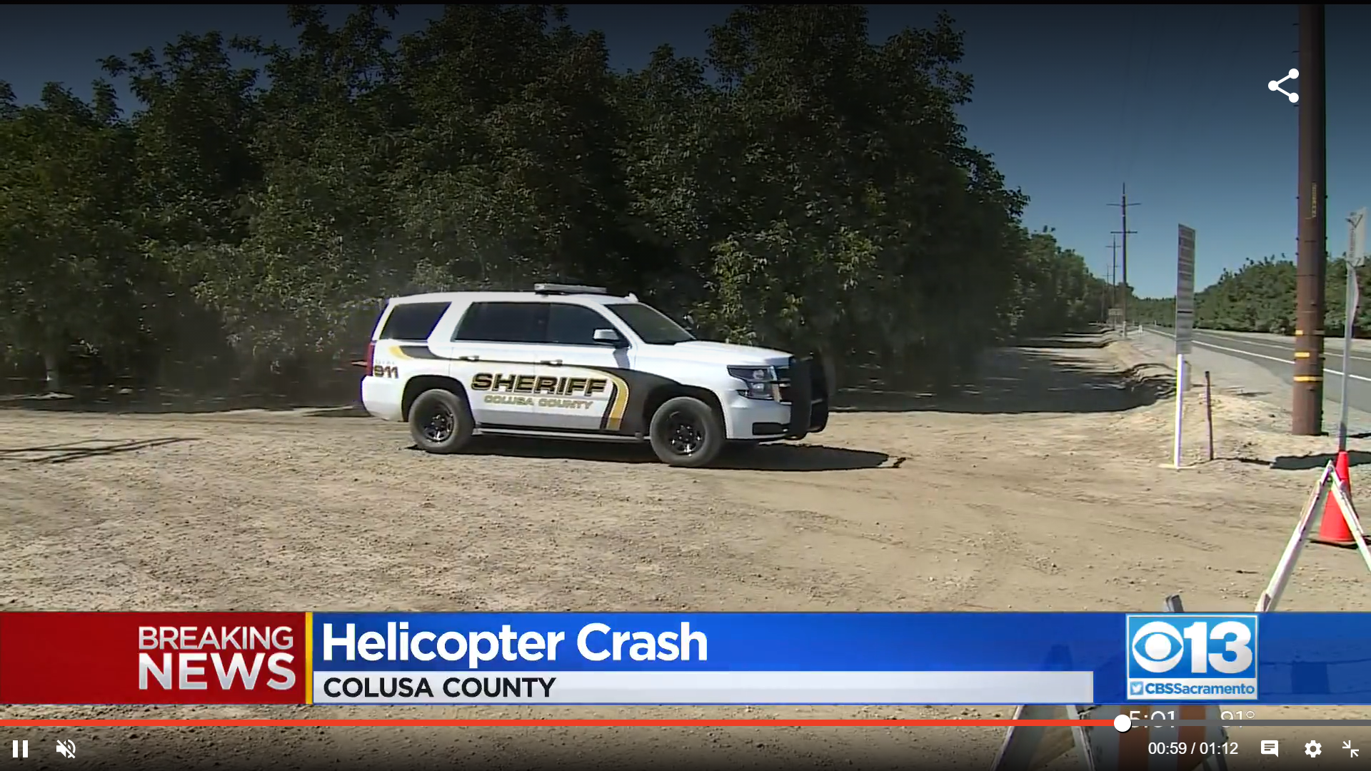 The Colusa County Sheriff’s Department says the four people died at the scene of the crash